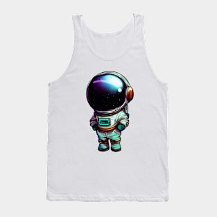 Astronaut Pose Tank Top